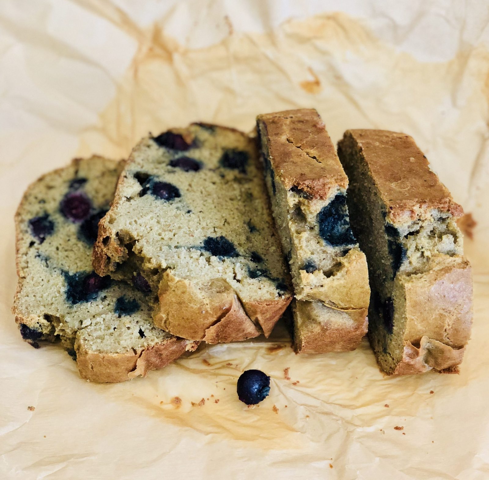 Legit blueberry lemon loaf