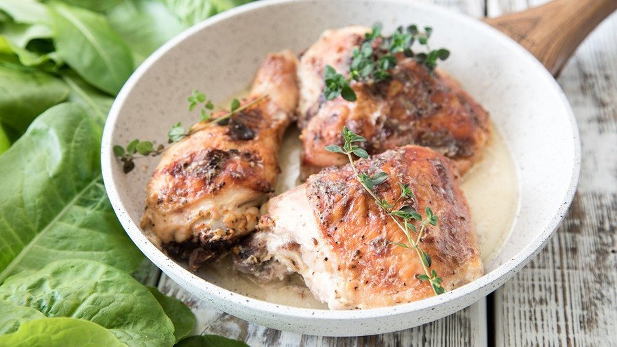 Crock pot balsamic chicken