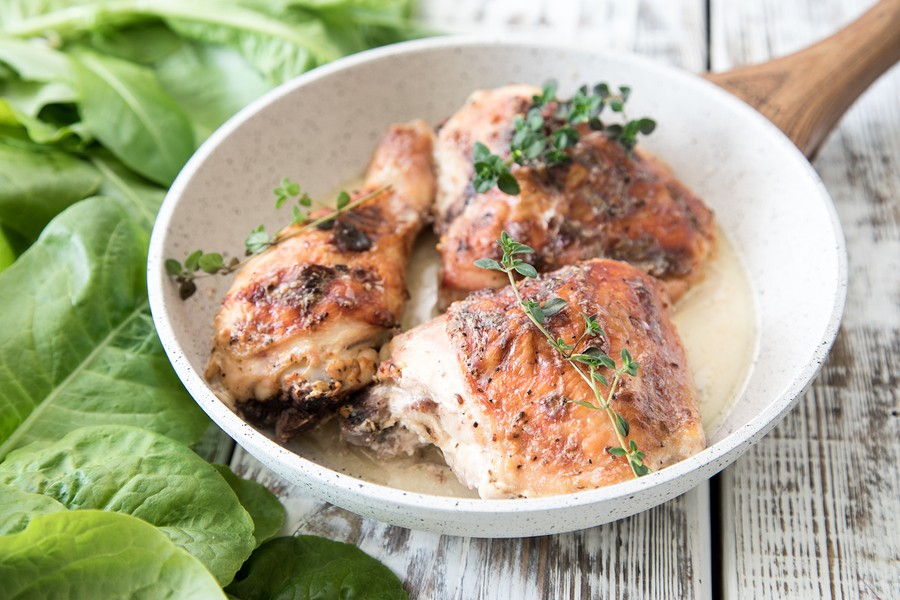 Crock pot balsamic chicken
