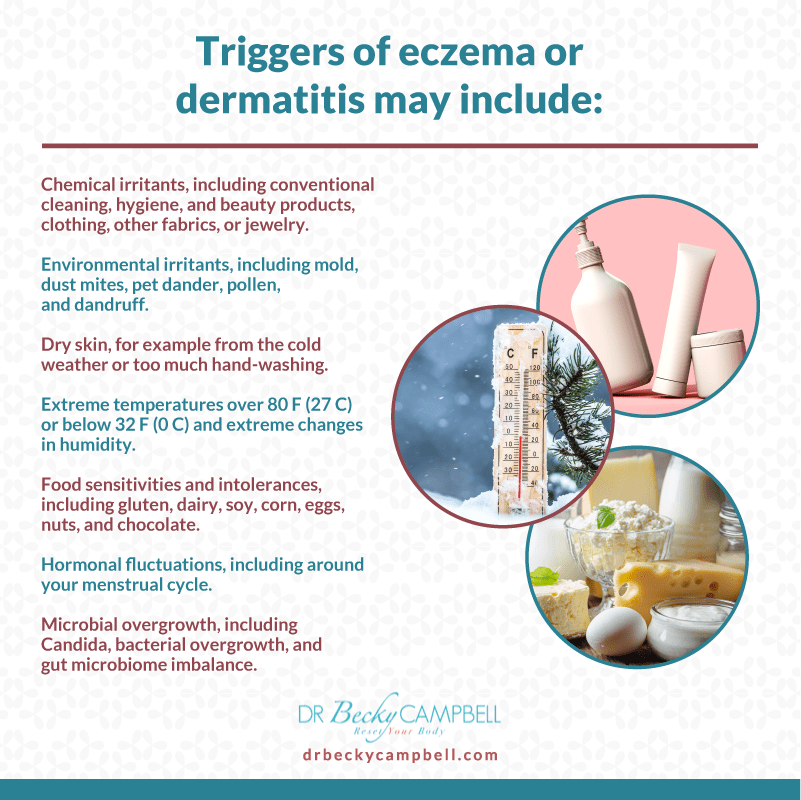 triggers of eczema and histamine intolerance