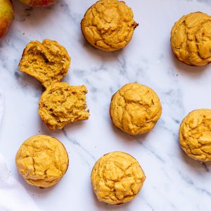 Ginger Apple Carrot Muffins