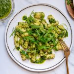 Gnocchi with Arugula Pesto