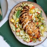 Herb Roasted Turkey Tenderloin with Sage Roasted Apples and Vegetables