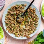 Pork Larb in Lettuce Cups